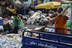 Thai villagers confront senior monk over illicit affair